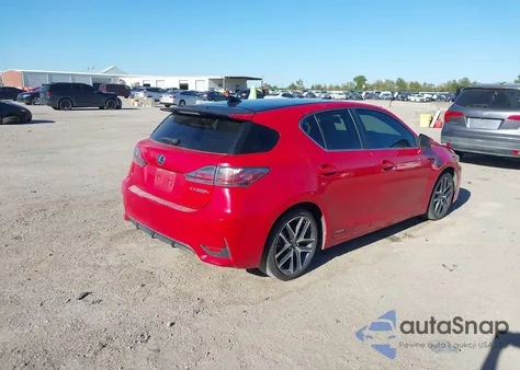 2014 Lexus Ct 200H из США, поврежденный, VIN JTHKD5BH1E2188373